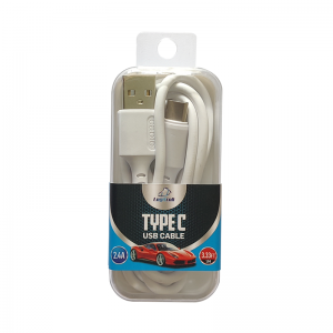 1M 3.33FT WHITE Type C USB CABLE / (24PCS/Inner Box) 