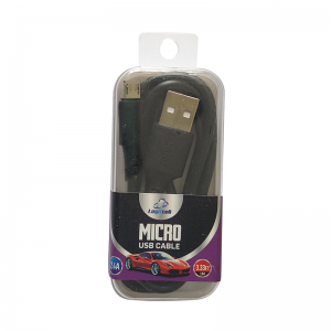 1M 3.33FT BLACK MICRO USB CABLE / (24PCS/Inner Box)