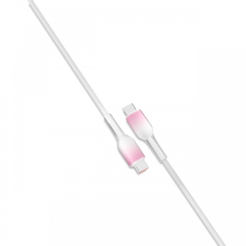 Glacier Pink 60W USB C to C Cable 