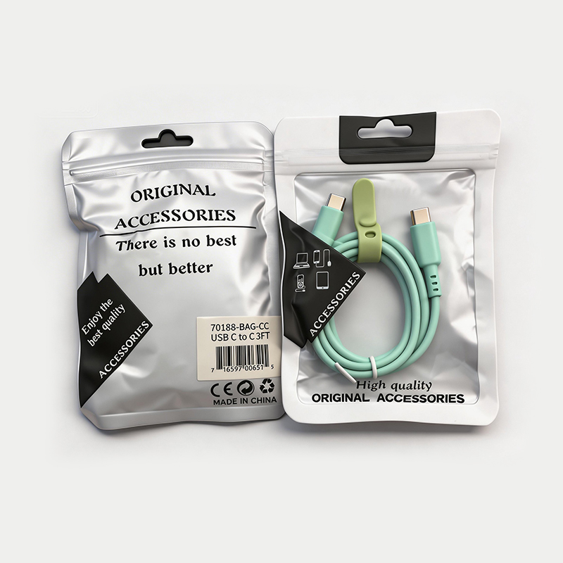 60W 1M Green USB C to C Cable