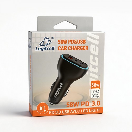 58W PD&USB Car Charger