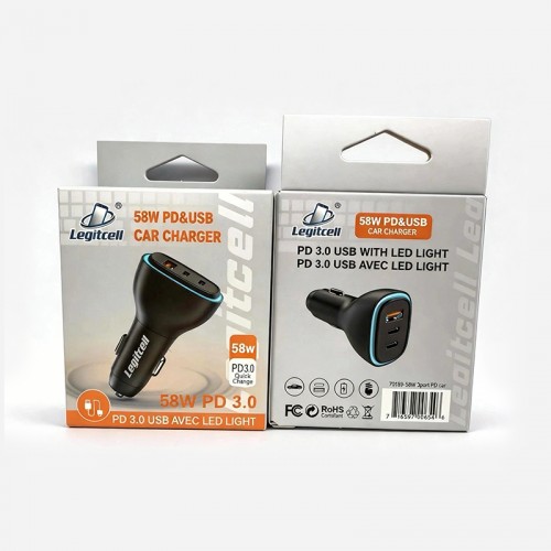 58W PD&USB Car Charger