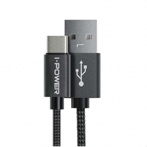 10FT 2A BLACK TYPE C USB CABLE