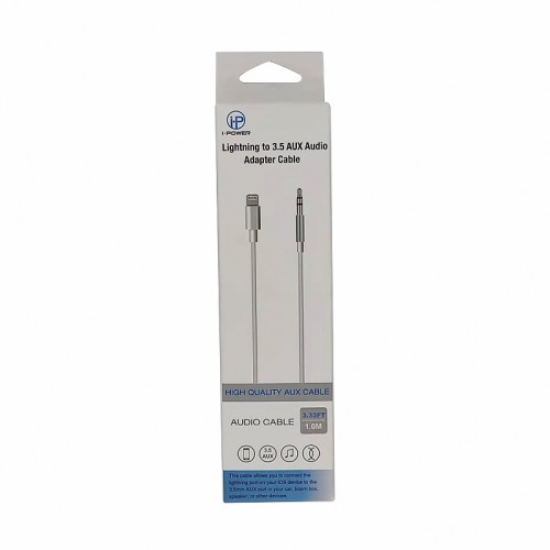 Lightning to 3.5 AUX Audio Adapter Cable