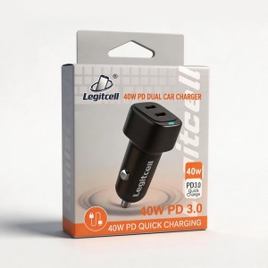 40W PD DUAL CAR CHARGER